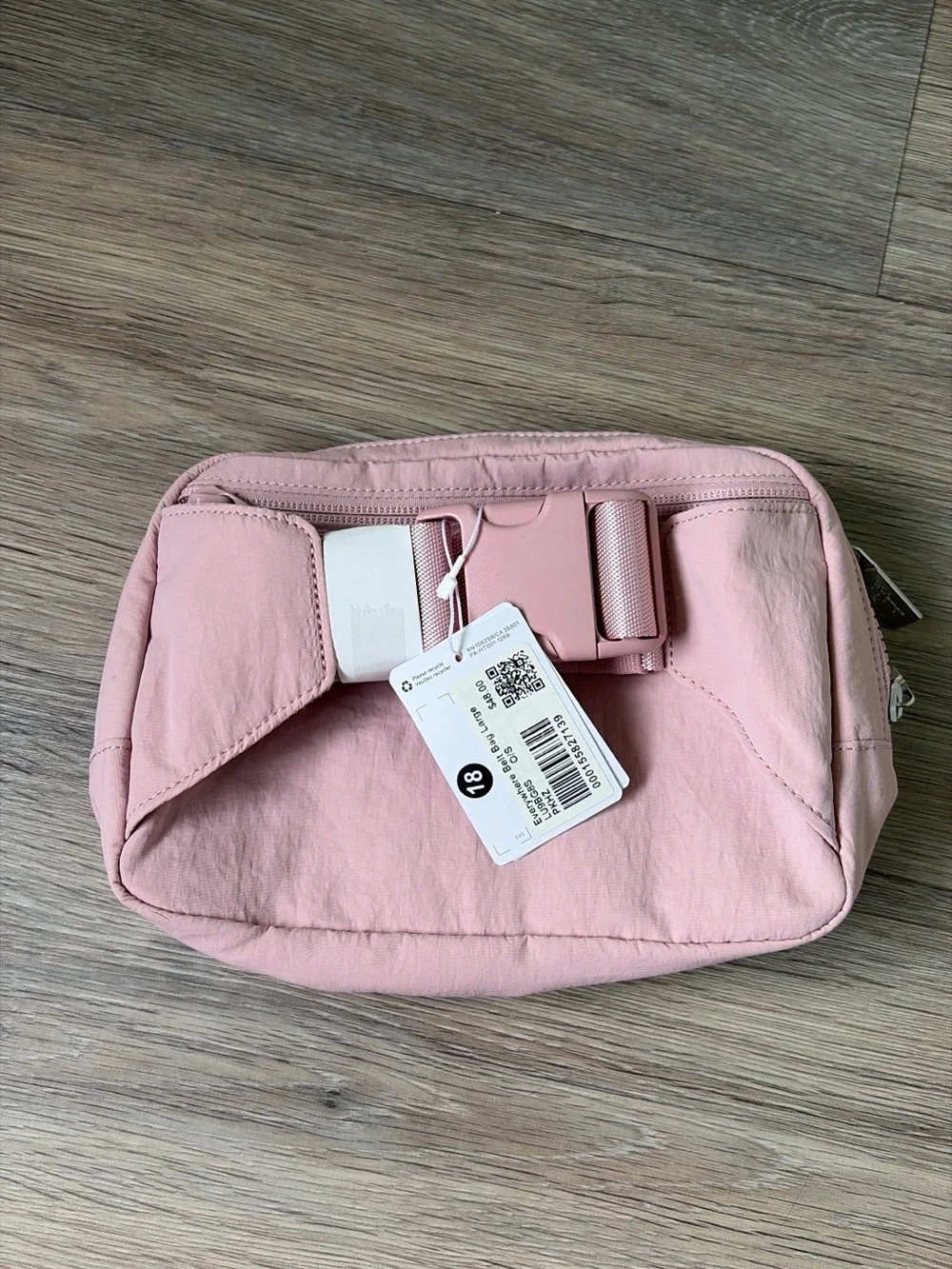 lululemon athletica Light Pink Cosmetic Pouch with Zip